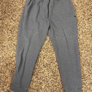 Gaiam Men's Yoga Lounge Jogger Sweatpants - Heather Grey- Large-